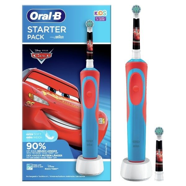 مسواک برقی کودک اورال بی مدل  cars starter